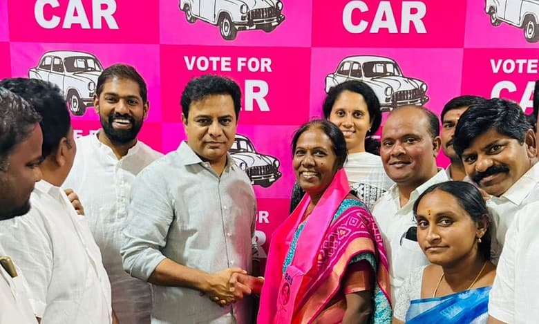 Telangana polls: Tula Uma joins BRS after quitting BJP post Vemulawada blow
