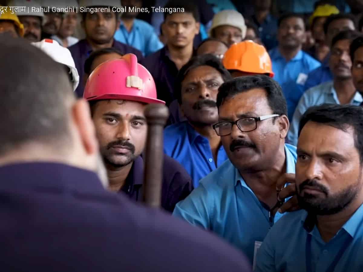 Singareni coal workers Rahul Gandhi