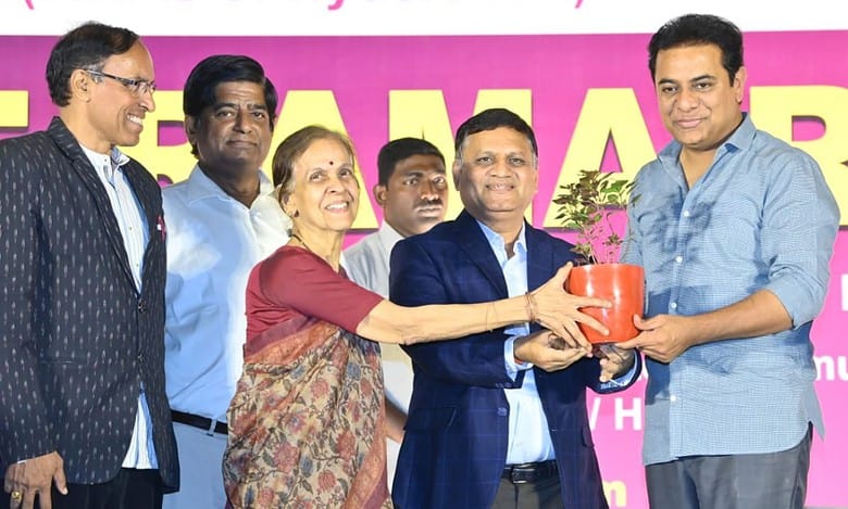 Hyderabad should rise to the level of hosting Olympics: KTR