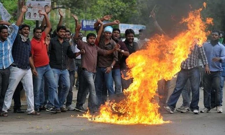 Telangana statehood agitation