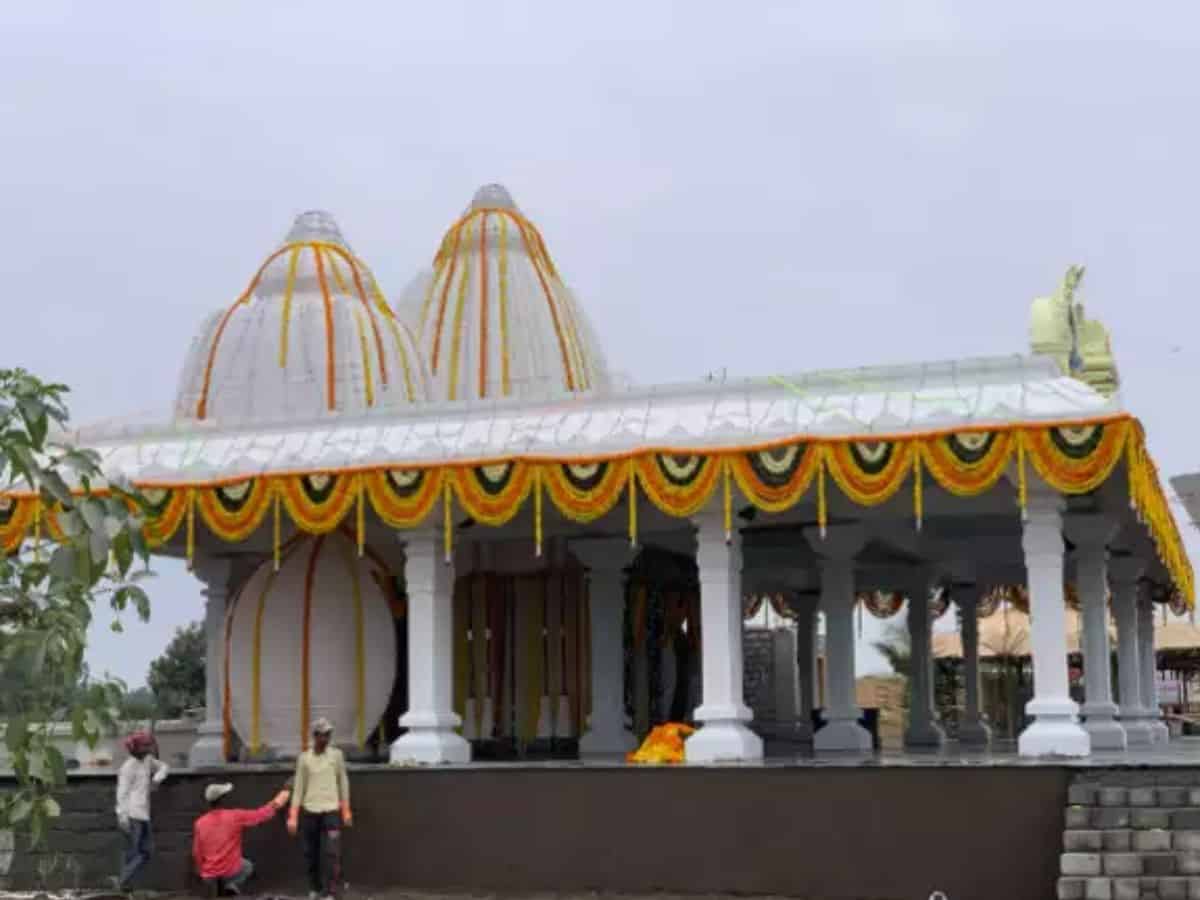 3D temple Telangana Siddipet