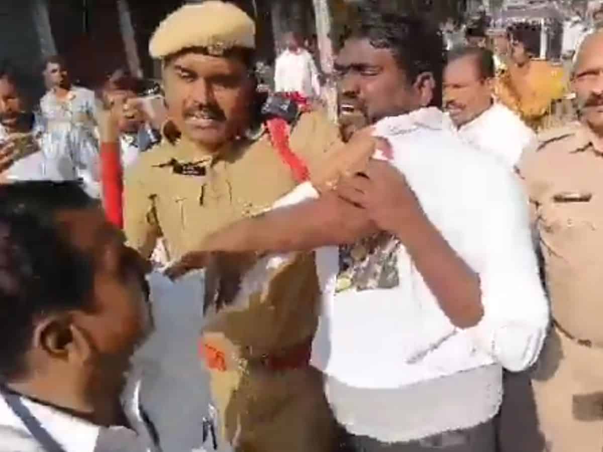 Telangana elections: Man thrashed for vote rigging in Jangaon