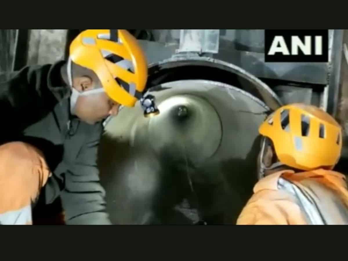 Uttarakhand tunnel: Mock drill to demonstrate extraction process held