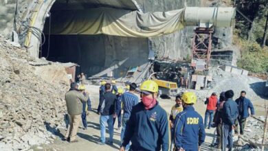 Uttarakhand tunnel rescue work halted; drilling machine awaited