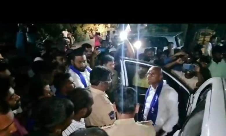 Video: BRS, BSP workers clash in Telangana’s Asifabad during campaign