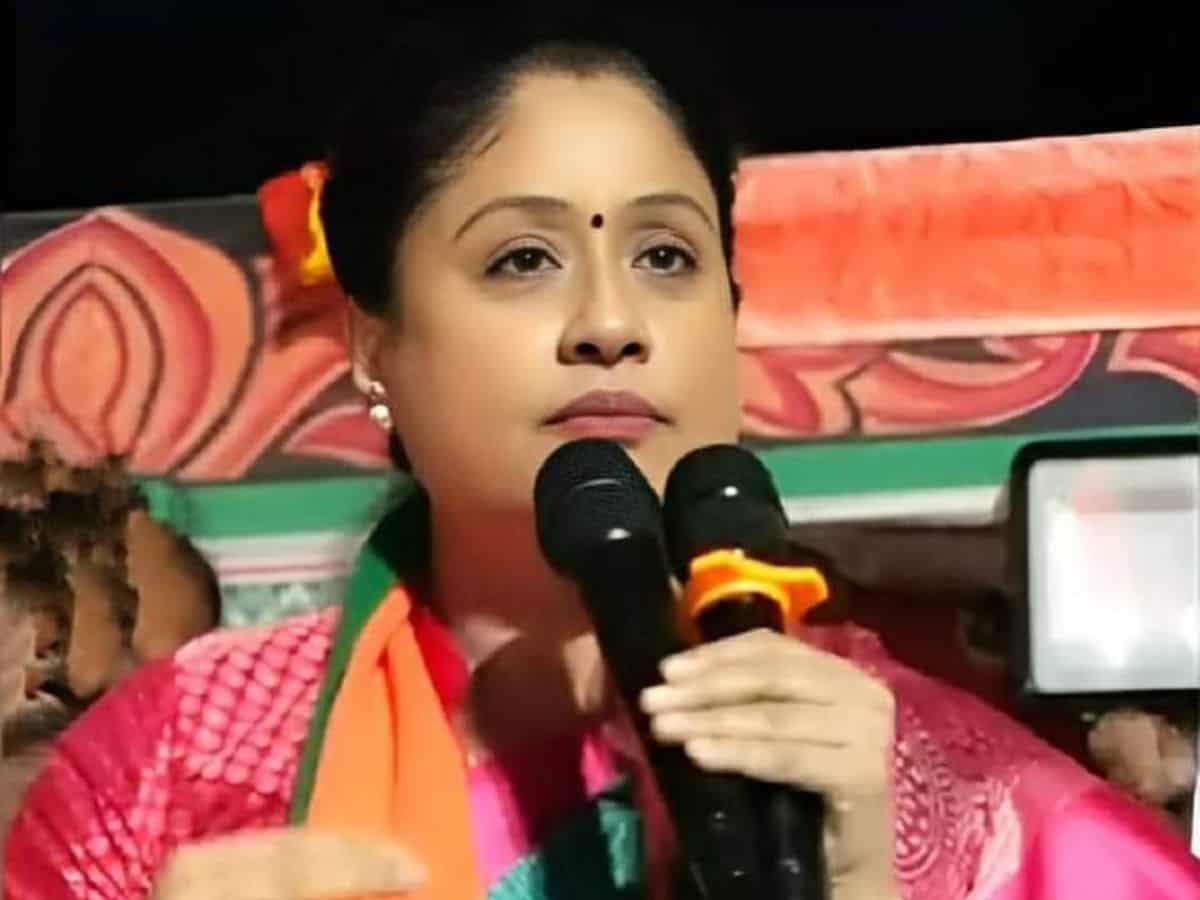 Day after joining Congress, actor Vijayashanthi appointed Telangana poll coordinator