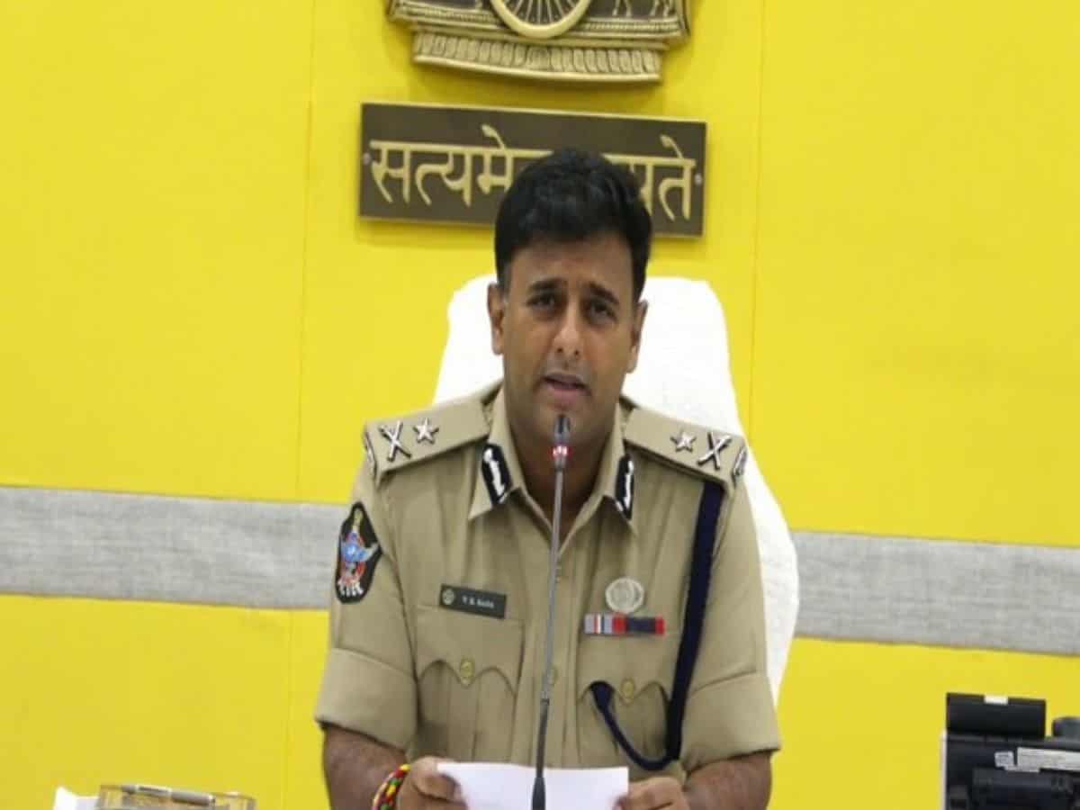 Vijaywada City Police Commissioner kanthi Rana Tata (Photo- ANI))