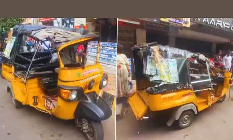 Visakhapatnam: 8 school children injured after auto collides with lorry