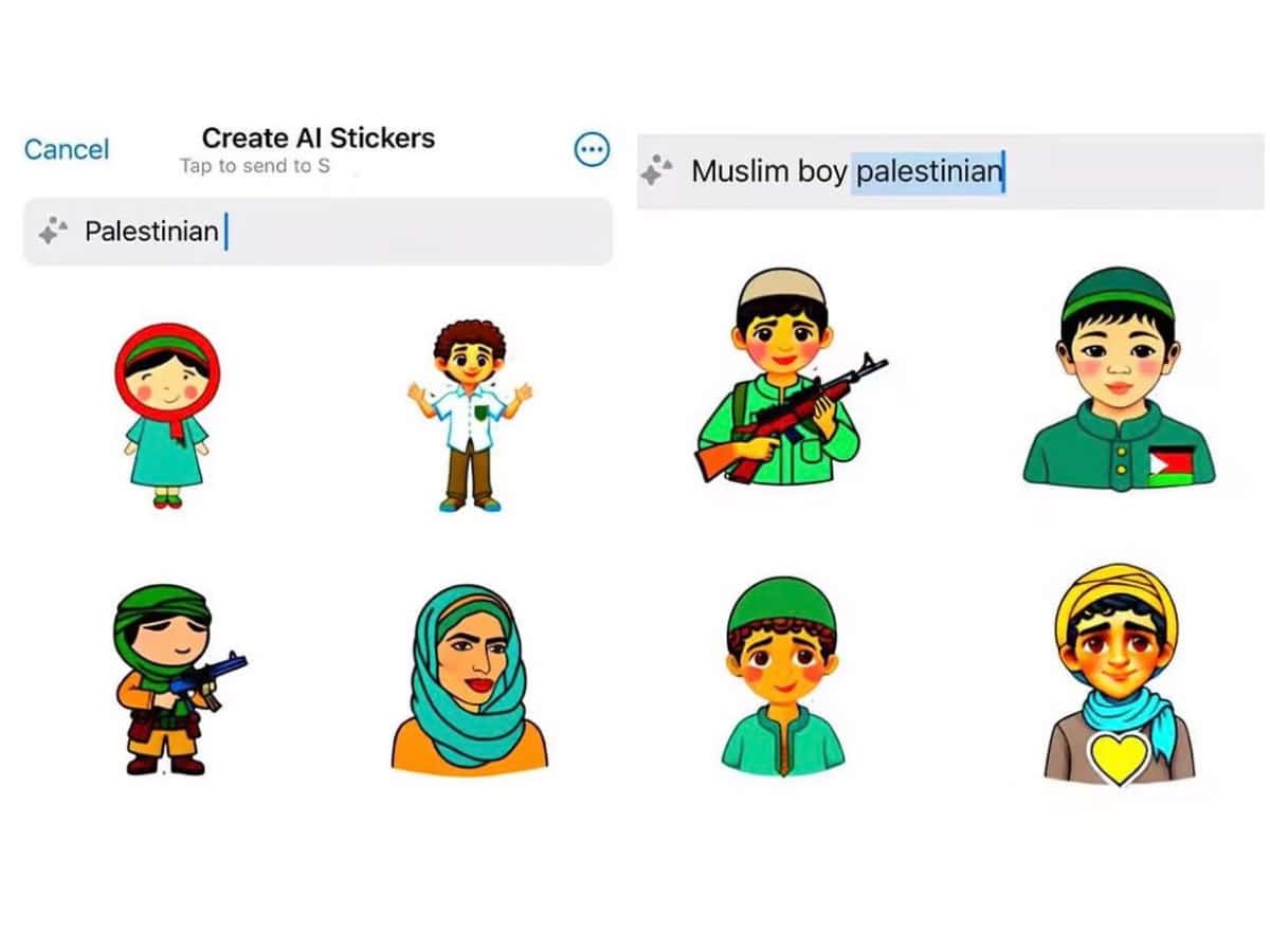 WhatsApp AI tool shows kids with guns when prompted with 'Palestine'