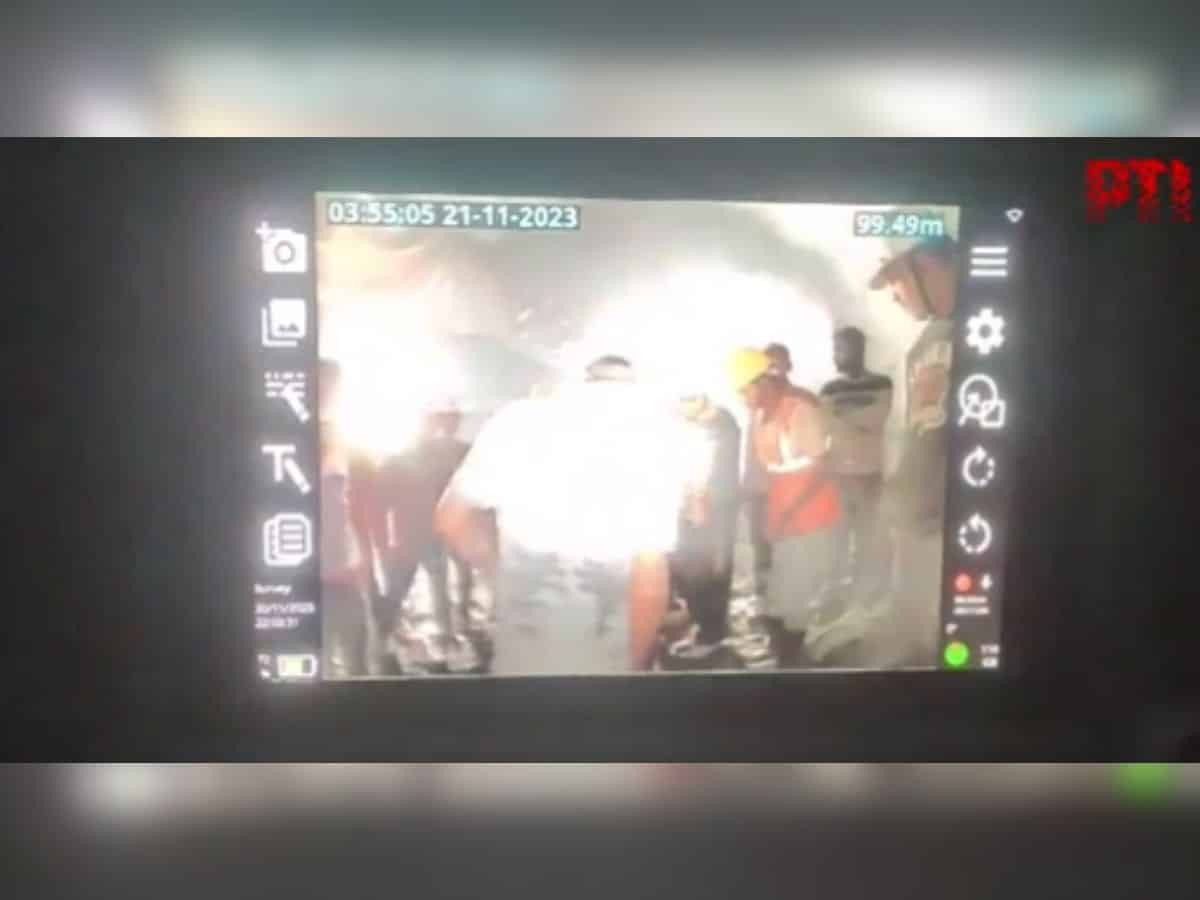 Workers trapped inside collapsed Uttarakhand tunnel