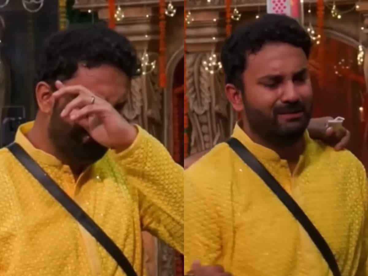 Bigg Boss 17: Arun cries after getting message from Hyderabad