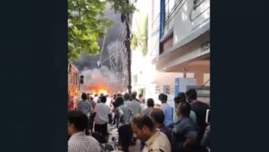 fire in Bazarghat