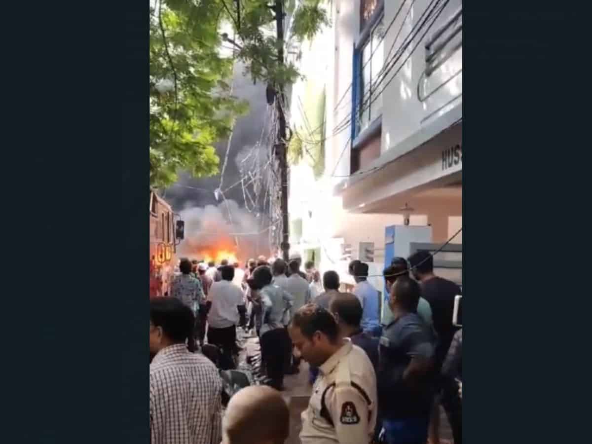 fire in Bazarghat