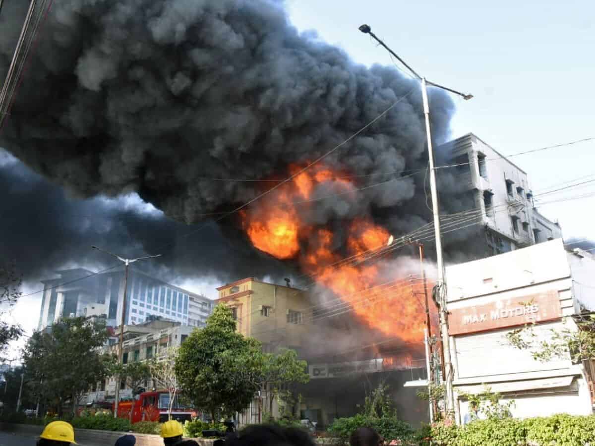 Over six thousand fire accidents occurred in Hyderabad since 2019