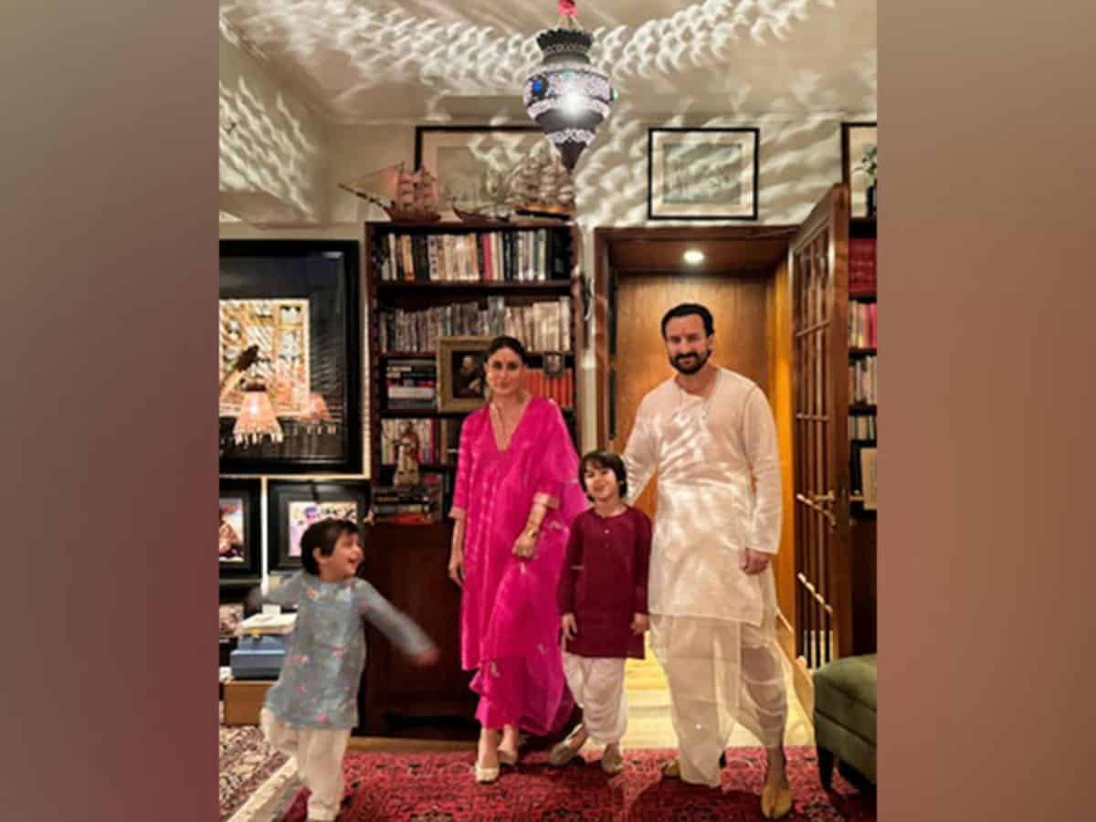 Kareena Kapoor's struggle for perfect Diwali family pic continues