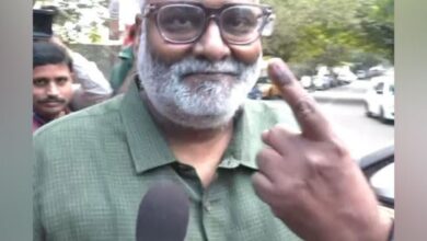 Hyderabad: MM Keeravani casts his vote Jubilee Hills area
