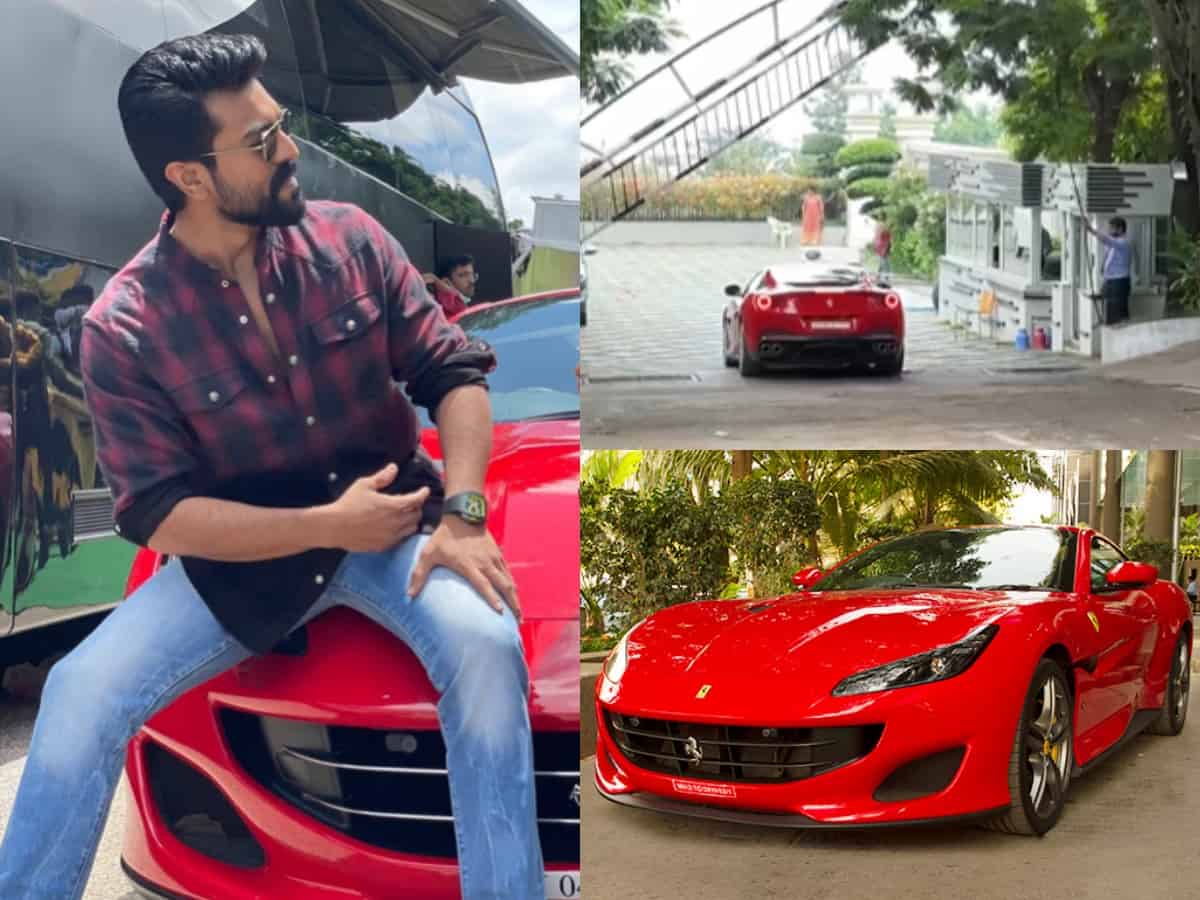 Ram Charan's Ferrari spotted in Hyderabad, it is worth Rs…