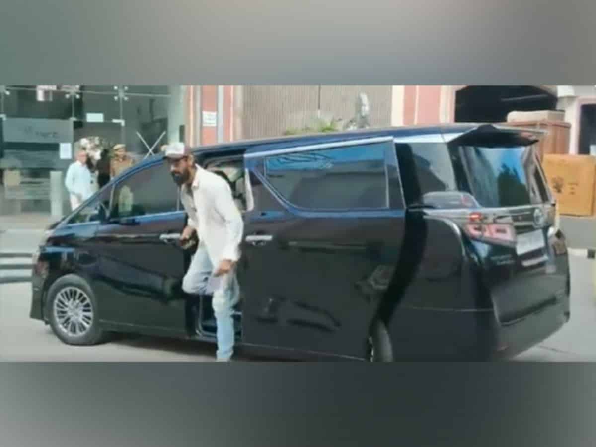 Hyderabad: Rana Daggubati casts his vote in Telangana elections