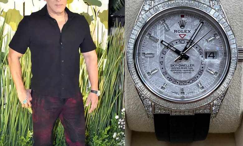 Salman Khan flaunts new diamond-studded Rolex watch worth Rs...