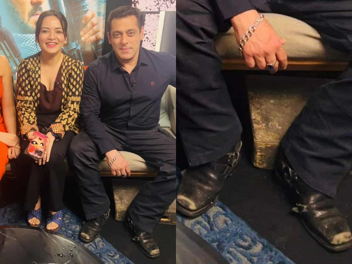 16cr per month salary, yet Salman Khan wears 'phate hue' shoes!