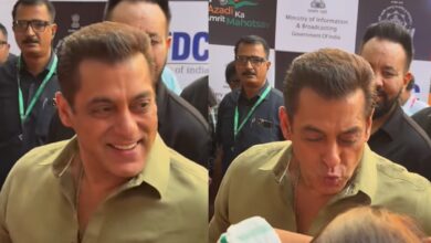 Video of Salman Khan 'kissing' a journalist goes viral - Watch