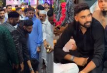Hyderabad: Mohammed Siraj attends Qawwali night in Dargah [Video]