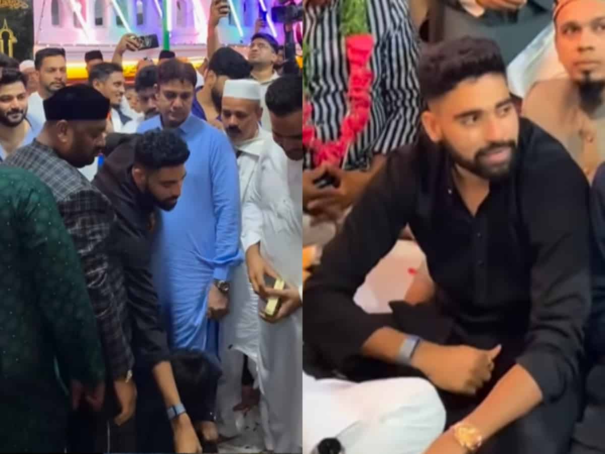 Hyderabad: Mohammed Siraj attends Qawwali night in Dargah [Video]