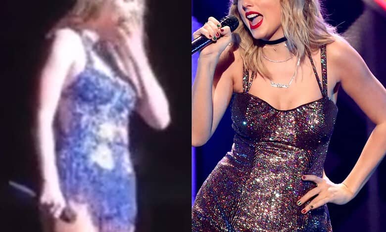 Watch: Taylor Swift struggles to breathe during her Brazil show