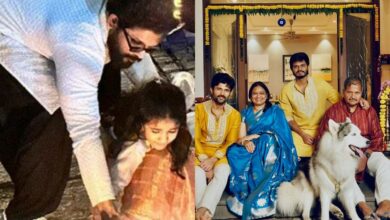 Starry Diwali celebrations in Hyderabad: Allu Arjun to Jr NTR