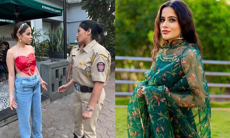 Uorfi Javed arrested by Mumbai police? Here's viral video