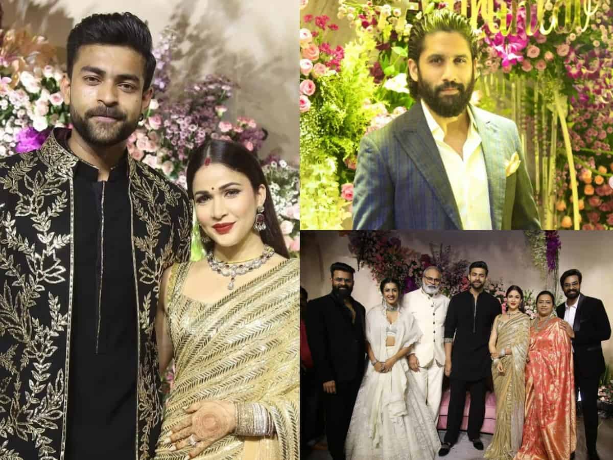 Inside Varun Tej, Lavanya Tripathi Hyderabad reception: Pics, videos