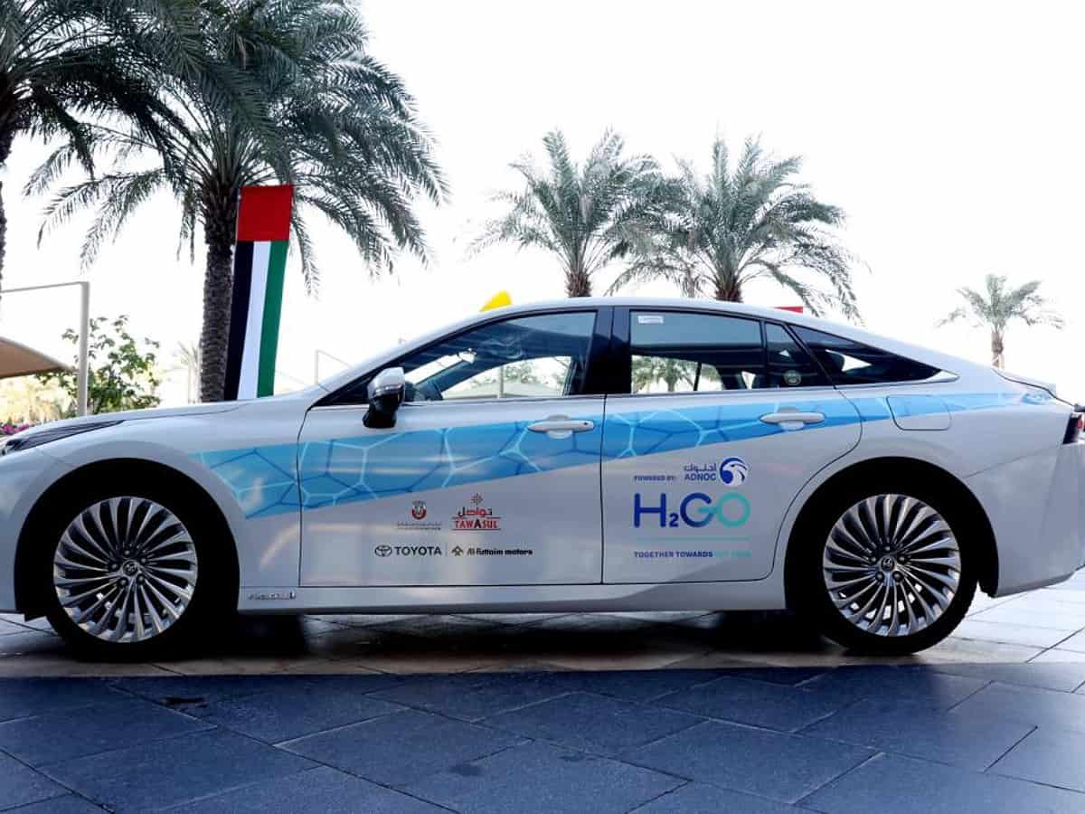 Abu Dhabi launches first hydrogen powered taxi
