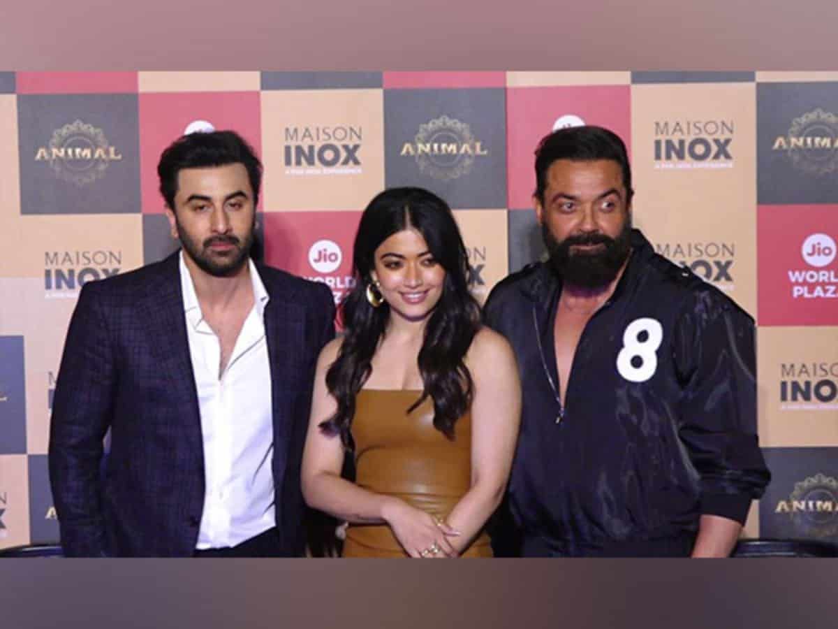 Ranbir-Alia, Rashmika, Bobby among others attend 'Animal' screening in Mumbai