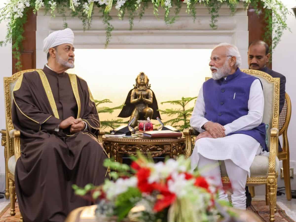 PM Modi holds 'productive' talks with Oman's Sultan Haitham bin Tarik