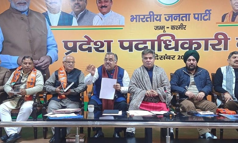 BJP's J-K unit passes resolution opposing dialogue with Pakistan