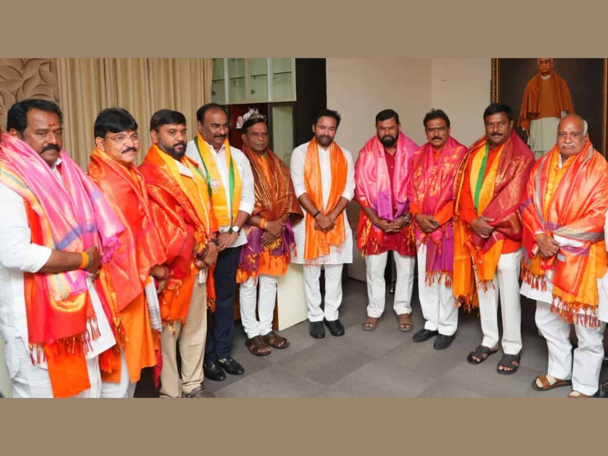 Telangana BJP MLAs Raja Singh