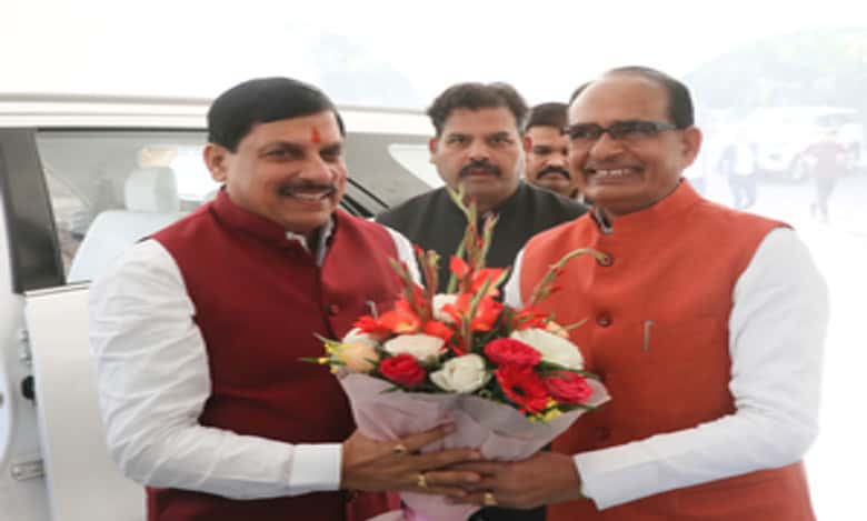As new cabinet in MP takes shape CM Mohan Yadav meets Chouhan