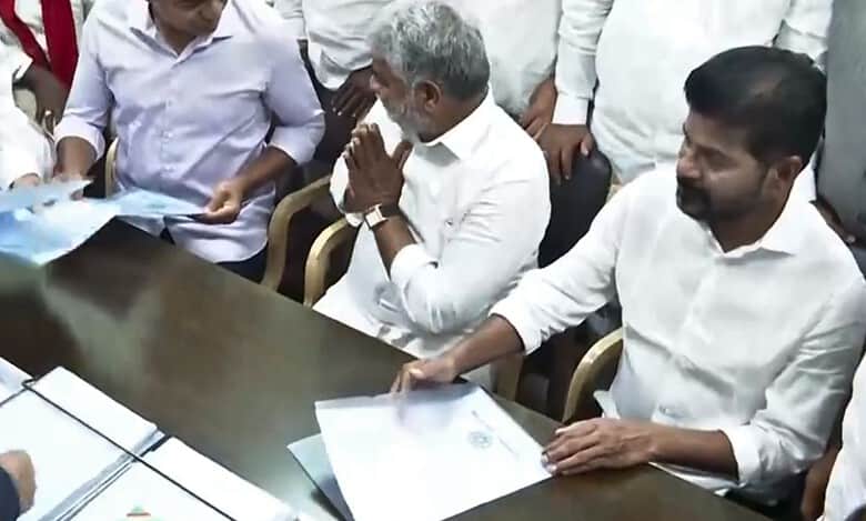 Telangana speaker poll: Congress’ Gaddam Prasad files nomination, BRS in support