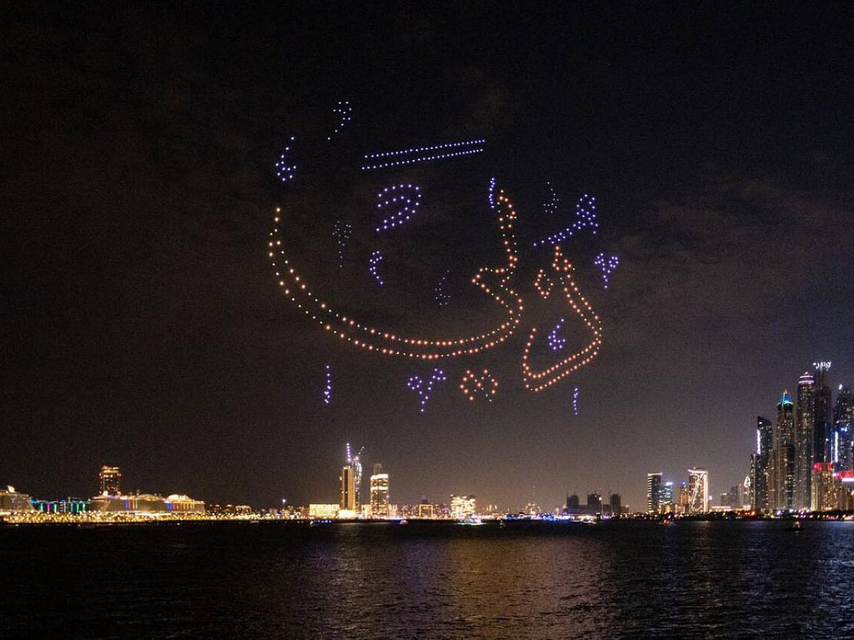 Over 800 drones to light up the sky in Dubai