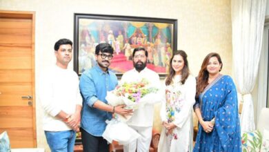 Ram Charan meets Maharashtra CM Eknath Shinde