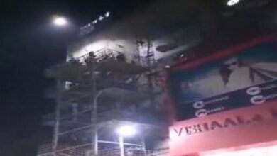 Fire breaks out at commercial complex in Madurai