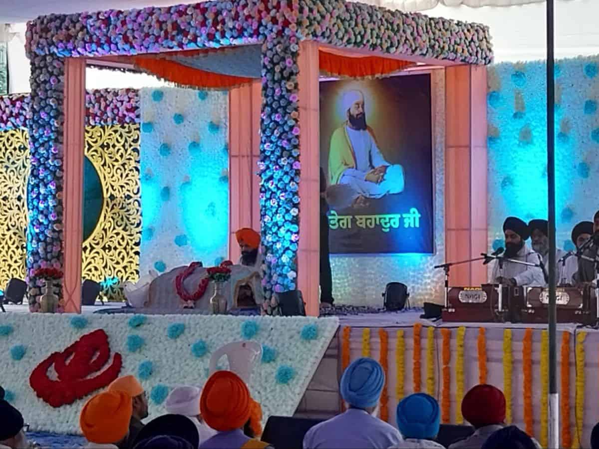 Hyderabad Sikhs commemorate Guru Tegh Bahadur's 348th Martyrdom Anniversary