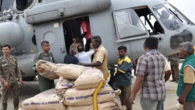 Heavy rains wreak havoc in South Tamil Nadu: Rescue and relief operations in full swing Read more At: https://aninews.in/news/national/general-news/iaf-indian-army-join-forces-as-unprecedented-rainfall-floods-tamil-nadu20231219001232/