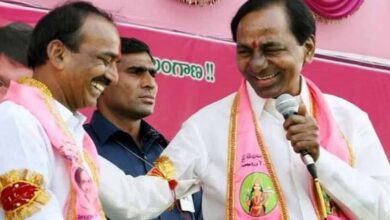 KCR and Eatala Rajender during better days.