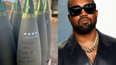 Kanye West’s name written on Israeli missile, MMA fighter takes credit