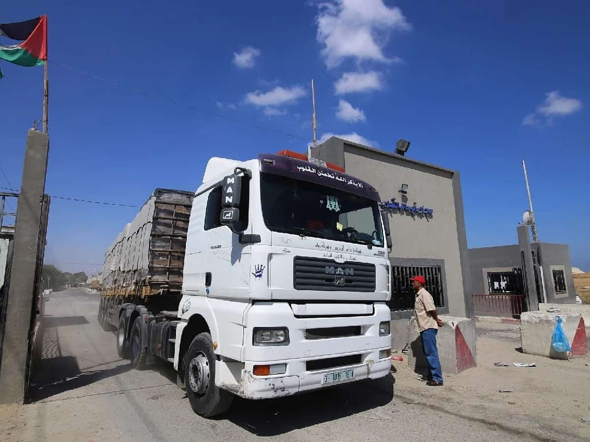 Israel opens Kerem Shalom crossing with Gaza for 1st time since conflict