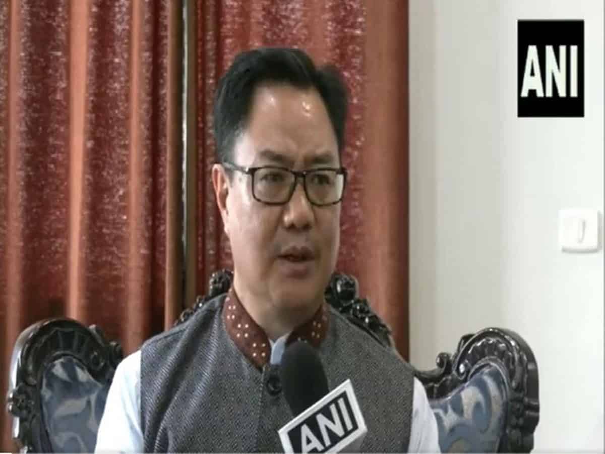 Union Minister Kiren Rijiju