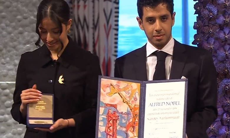 Jailed Narges Mohammadi decries Iranian regime in Nobel prize speech