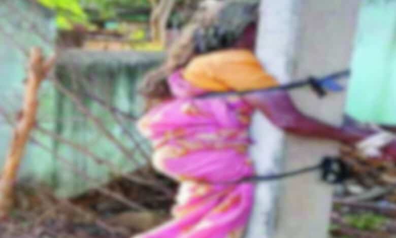 Odisha man thrashes mother, ties her to electric pole