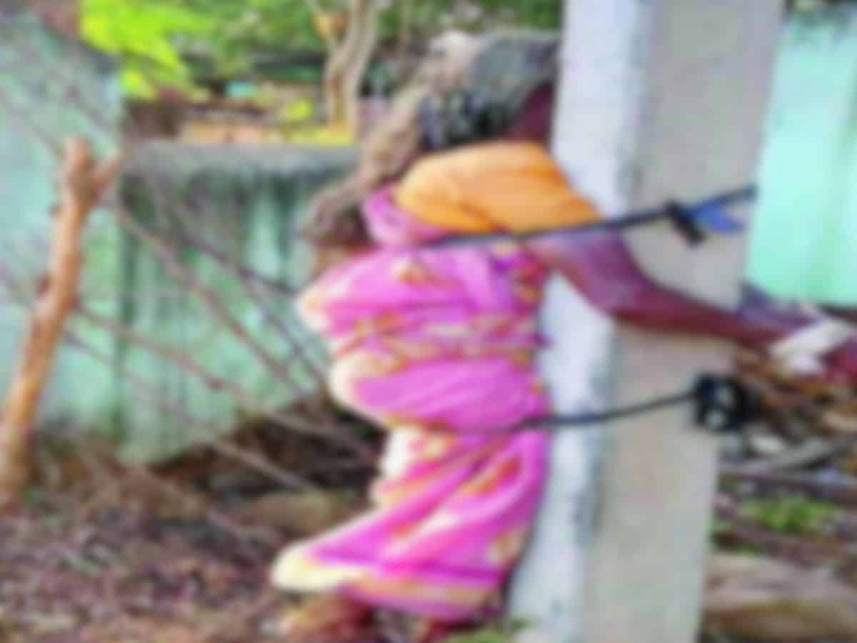 Odisha man thrashes mother, ties her to electric pole